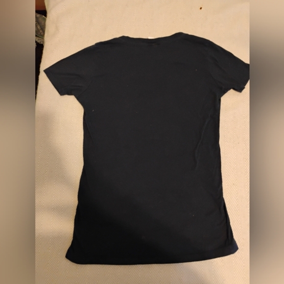 NY Yankees Tshirt For Ladies. Navy And White XL - Picture 5 of 5